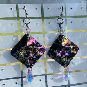 Handmade Trippy Earrings for Festivals, Raves, and Things